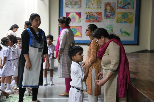 SENSITIZING STUDENTS ON SAFETY : WORKSHOP ON SAFE TOUCH